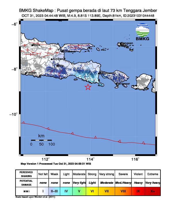 Bmkg Sejumlah Wilayah Di Indonesia Diguncang Gempa Dangkal