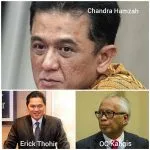 Keberatan Chandra Hamzah Jadi Petinggi Perusahaan BUMN, OC Kaligis Surati Erick Thohir