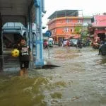 Diguyur Hujan Seharian, Kota Singkawang Dikepung Banjir
