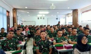 Yonif 310/Kidang Kencana Ikuti Program Beasiswa Prajurit Berprestasi