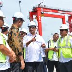Kunjungi Pelabuhan Belawan, Budi Karya Tinjau Kesiapan Terminal Petikemas