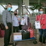 KAI Pimpinan Erman Umar Serahkan Bantuan Hand Sanitizer untuk Tim Medis