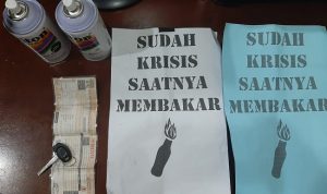 Provokasi Melalui Coretan Dinding Muncul di Tangerang