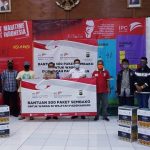 Bersama Polres Pelabuhan Tanjung Priok dan Maziska, IPCM Bagikan 500 Paket Sembako