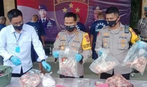 Bohongi Pembeli, Jual Daging Sapi Ternyata Babi, 4 Pedagang Ditangkap Polisi