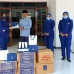 Terima Bantuan 500 Gel Hand Sanitizer, Wabup Karawang Apresiasi Kepedulian Inez Kosmetik