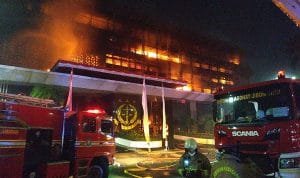 Pantau Proses Pemadaman, Jaksa Agung Pastikan Data Perkara Aman