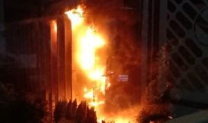 BREAKING NEWS, Gedung Kejagung Terbakar