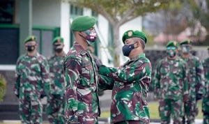 Kasdam Pimpin Tradisi Penerimaan Warga Baru Kodam XII/Tanjungpura