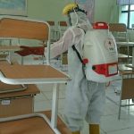 Cegah Covid-19, PMI Jakarta Timur Gencar Lakukan Penyemprotan Disinfektan