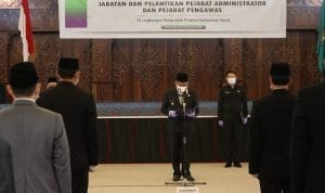 Sah, 39 Pejabat Administrator dan Pengawas Pemprov Kalbar Dilantik