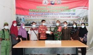 Bantu Edukasi Masyarakat, Koramil Simpang Hilir Bentuk Satgas Desa Tangkal Covid-19