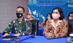 Danlanud Supadio dan Ketua Yasarini Pengurus Cabang Ikuti Pembukaan FESA