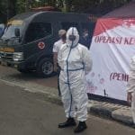 Massa Aksi 1812 Mulai Padati Patung Kuda, Polisi Siaga Kenakan APD