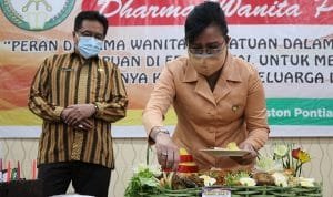 Pesan Sekda Kalbar Saat Peringatan HUT ke-21 DWP