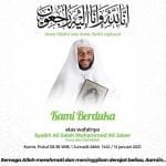 Wafatnya Syekh Ali Jaber Jadi Trending Topic