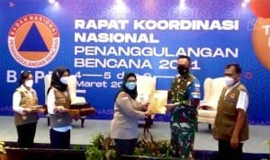 Jadi Nara Sumber Rakornas BNPB, Ini yang Disampaikan Danrem 162/WB