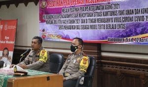 Polres Badung Gelar Latpra Ops Keselamatan Agung 2021