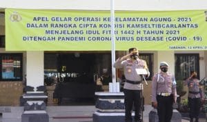 Kapolres Tabanan Bersinergi dengan Dandim, Gelar Operasi Keselamatan Agung 2021