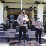 Kapolres Tabanan Pimpin Korps Raport Kenaikan Pangkat Pengabdian dan PNS