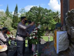 Wakapolres Tabanan Hadiri Peringatan HUT ke-50 PPM di TPB Margarana