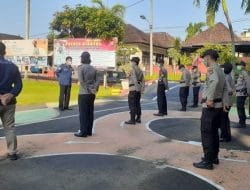 Kasubbag Humas Polres Gianyar Arahkan Personelnya Gelorakan Polri Presisi