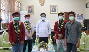 Audiensi dengan PMKRI Cabang Pontianak, Ini Pesan Sekda Kalbar
