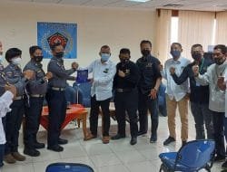 Jalin Silaturahmi, Kapendam Jaya Kunjungi Markas PWI Jaya