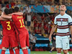 Dikalahkan Belgia 1-0, Ronaldo Kecewa