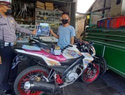 Satlantas Polres Badung Gaspol Sosialisasi Larangan Knalpot Brong