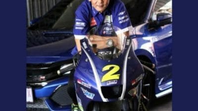 Bantu Masyarakat Terdampak Covid-19, Mantan Pembalap Asal Kalbar Lelang Motor