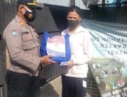 Polresta Denpasar Serahkan Sembako untuk Masyarakat Terdampak Covid-19