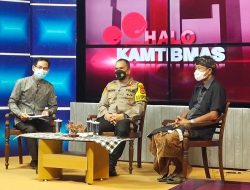 Jadi Narasumber Talkshow Bali TV, Kapolres Gianyar Sampaikan Situasi Kamtibmas PPKM Darurat