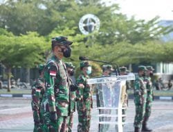Pangdam XII/Tpr Pimpin Pelepasan Tugas Penebalan Aparat Teritorial