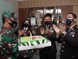 Hari Bhayangkara ke-75, Forkompinda Kota Denpasar dan Badung Beri Kejutan di Polresta Denpasar