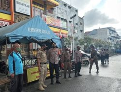 Kabag Ops Polres Klungkung Pastikan Prokes Berjalan Baik di Pasar Galiran