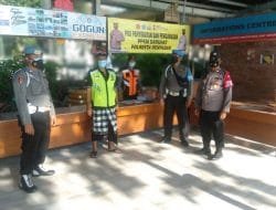 Tim Gabungan Polsek Densel Terus Pantau Masyarakat Agar Patuhi Prokes