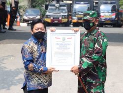Dandim 0501/JP dan Kapolres Metro Jakarta Pusat Raih Presisi Award dari Lemkapi