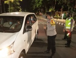 Pimpin Penyekatan PPKM Darurat, Ini Pesan Kapolres Tabanan