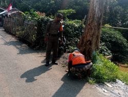 PPKM Turun Level, Petugas Gabungan Kelurahan Cijantung Tetap Gaspol Tegakan Prokes