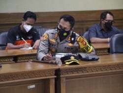 Hadiri Rapat Penanganan Covid-19, Kapolres Badung Sampaikan Ini