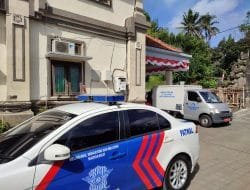 Satlantas Polres Badung Kawal Ribuan Vaksin Covid-19