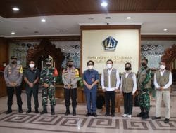 Kapolres Badung Sambut Kunjungan Tim Pakar Satgas Covid-19