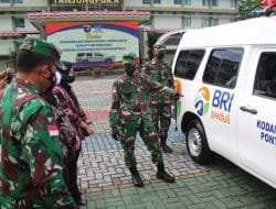 Kodam XII/Tpr Terima Bantuan Ambulans dari BRI