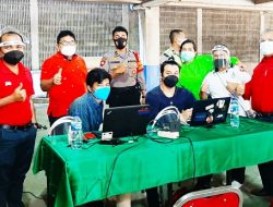 Aksi Nyata Cegah Virus Corona, HKBP Jatisampurna dan Polsek Gelar Vaksinasi Merdeka