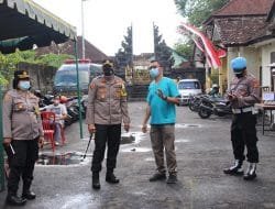 Kapolres Badung Turun Langsung Cek Pelaksanaan Vaksinasi Covid-19