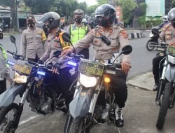 Semangat Personel Polres Badung Jalankan Tugas Penjagaan dan Pengaturan Lalu Lintas