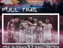 Bali United Kandaskan PSS Sleman 2-0