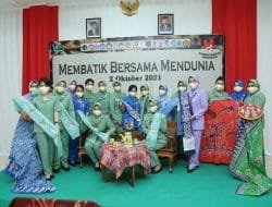 Pengurus Dharma Pertiwi Daerah K Gelar Membatik Virtual