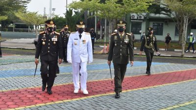 Gubernur Kalbar Ikuti Upacara HUT ke-76 TNI di Kodam XII/Tpr